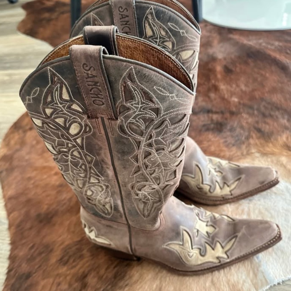 Sancho Vintage Western Cowboy Y2K Boots